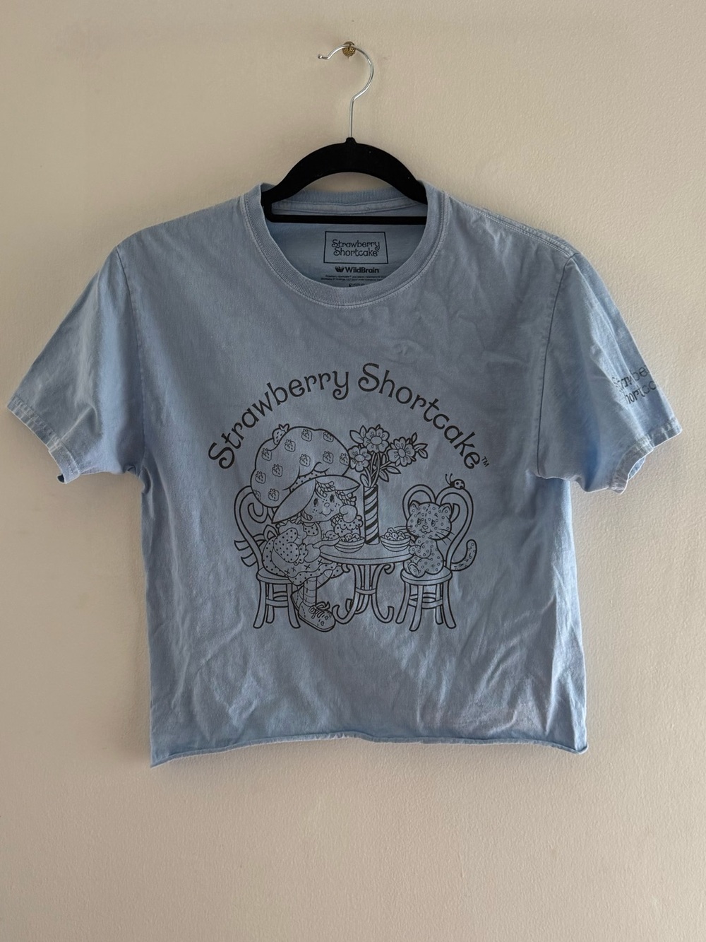 Strawberry Shortcake Light Blue Graphic Tee